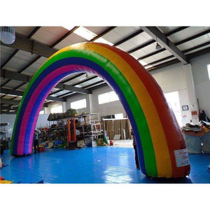 Christmas inflatable rainbow arch inflatable birthday arch inflatable wedding arch manufacture