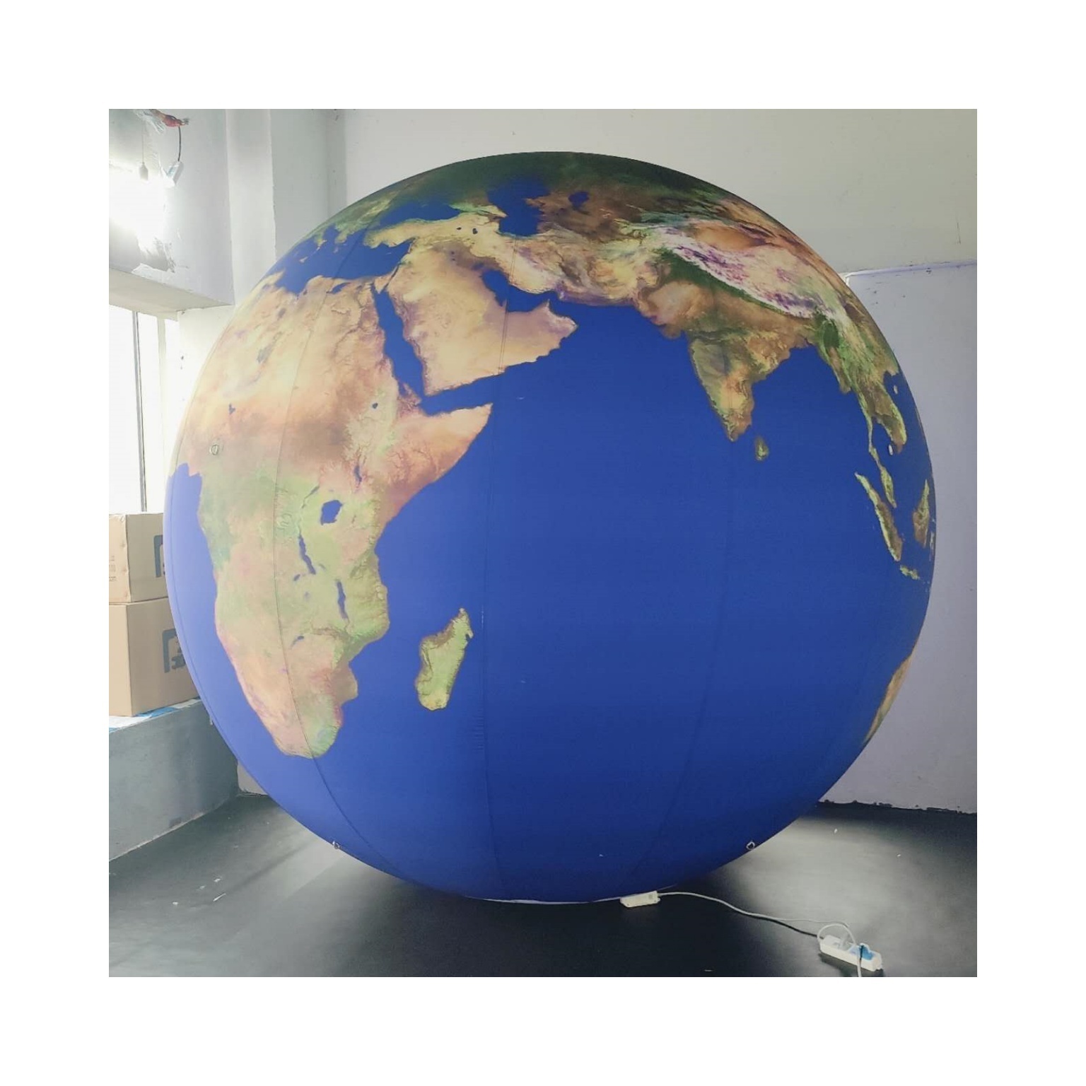 Inflatable World Globe Earth Map Ball PVC Advertising Decoration Giant Inflatable Earth Globe Balloon