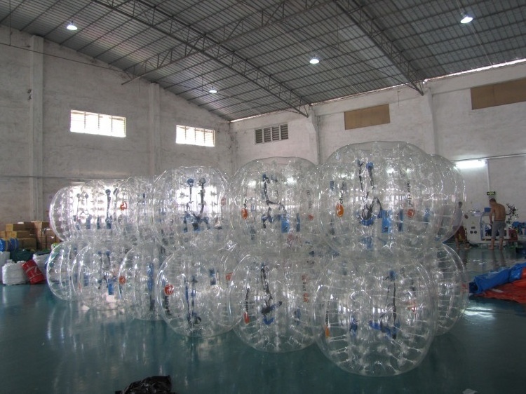 Hot Selling Adult TPU / PVC Body Zorb Bumper Ball Suit / Inflatable Bubble Football Soccer Ball