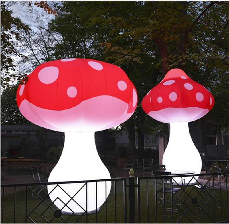 Customized giant inflatable mushroom inflatable plant blow up mushroom