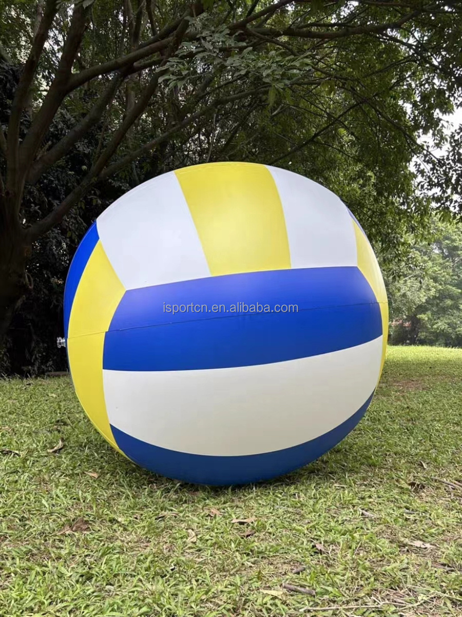 Custom giant inflatable volleyball model/ inflatable ball /inflatable round shape model