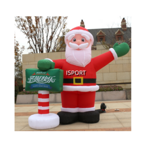 Giant Decoration Christmas event giant inflatable santa claus