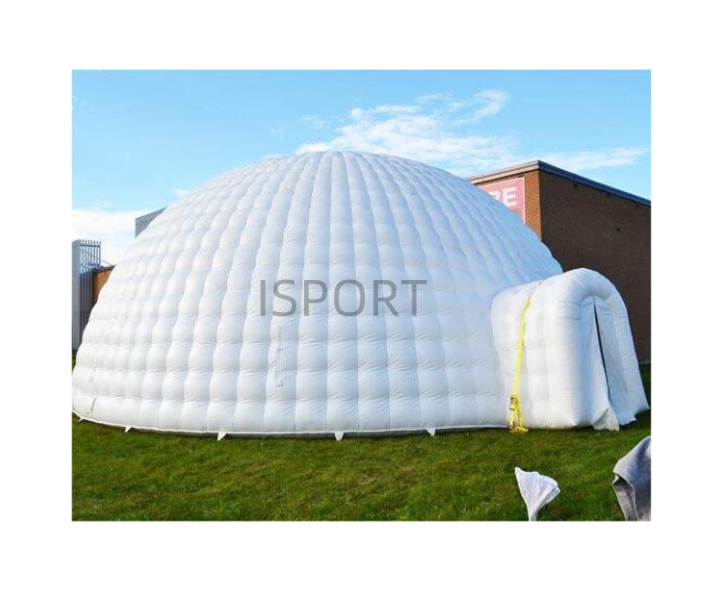 Factory sale high quality outdoor party tent inflatable huge tent with LED lights inflatable dome tent for rental