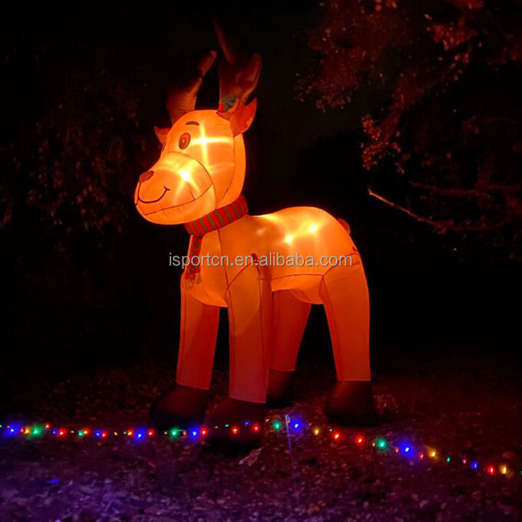 Giant outdoor Christmas Inflatable Rudolph the Red-Nosed Reindeer