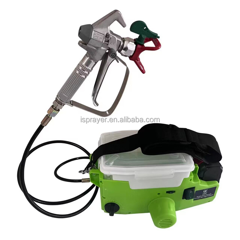 Portable Backpack Battery Powered GX19 Airless Paint Sprayer