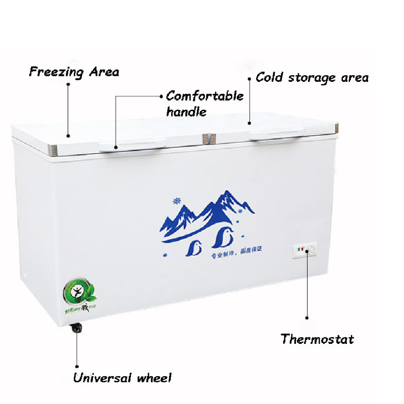 Wholesale Ice Cream Deep Upright Refrigerator Chest Storage Freezer  Refrigerant Chillers Cold Room With Lock