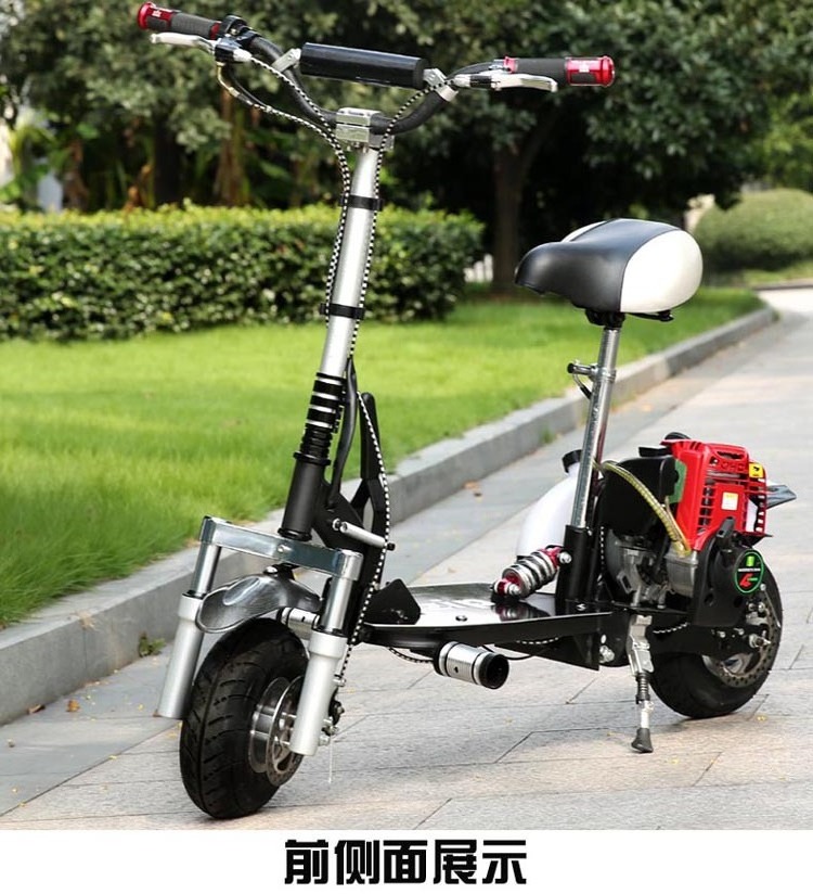 49cc 4 Four-stroke Gasoline Gas Scooters Motorized Scooter Gasoline 49cc Motorcycle