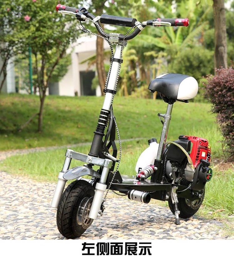 49cc 4 Four-stroke Gasoline Gas Scooters Motorized Scooter Gasoline 49cc Motorcycle