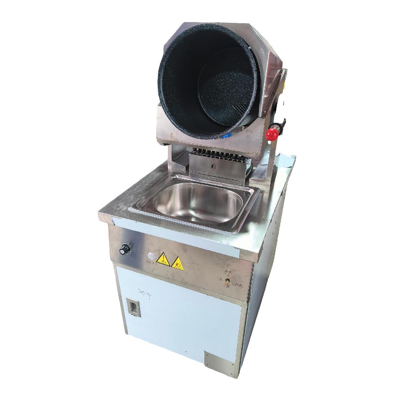 Chinese Restaurant Kitchen Use Cooker Robot Food Automatic Cooking Wok  Automatic Stir Fry Machine