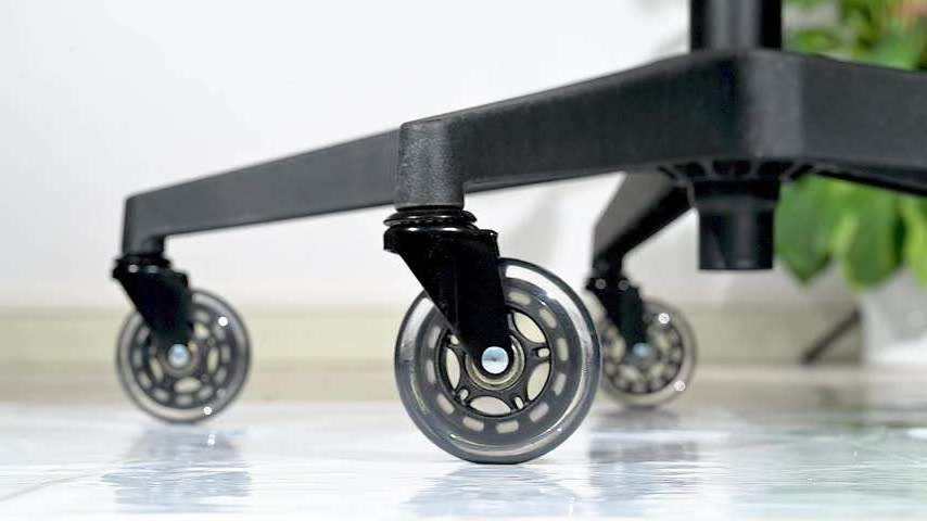 Office Chair Caster Wheels (Set of 5) Floors Including Hardwood - Perfect ReplacHeavy Duty & Safe for Alement for Desk Floor