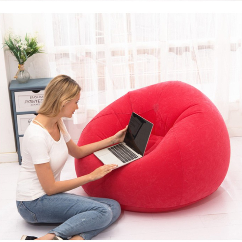 Lazy sofa inflatable bean bag creative single tatami sofa girl cute bedroom bean bag sofa balcony outdoor leisure chair