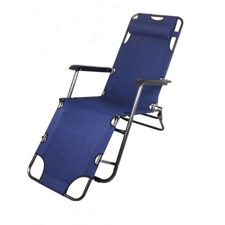 Hot sale folding chair with armrest adjustable folding sun lounge chair modern folding chair