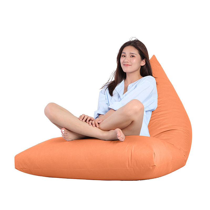 Triangle Couch Bean Bag Floating Colorful Beanbag Sofa Recliner Chair For Outdoor Living Room Furniture