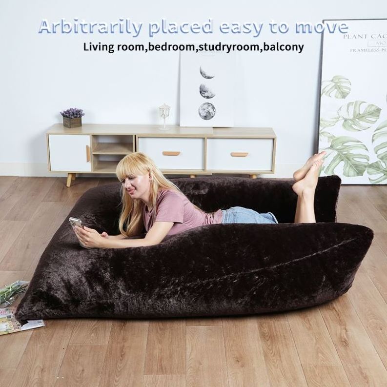 Hot sale plush Bean Bag sofa lazy chair furniture floor beanbag comfortable bean bag bed