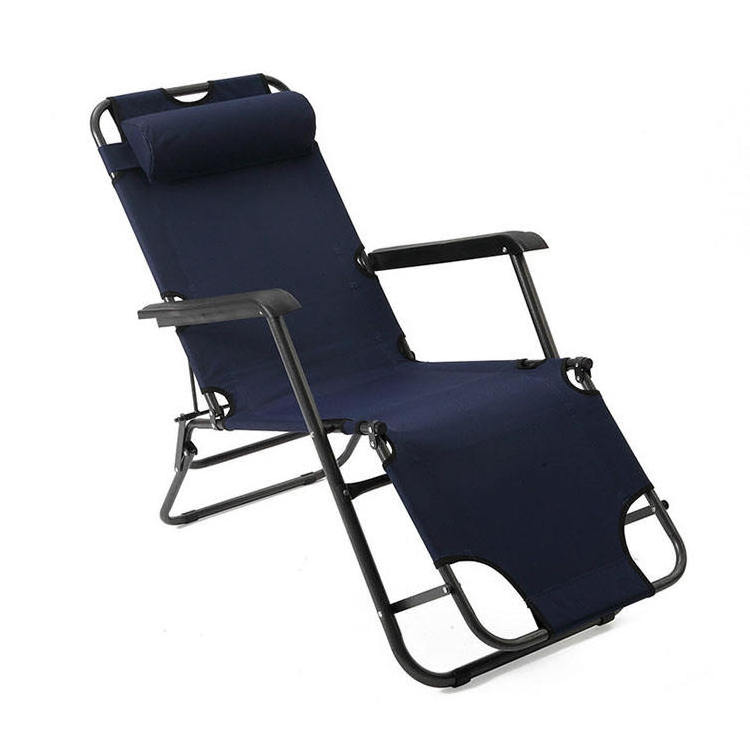 Hot sale folding chair with armrest adjustable folding sun lounge chair modern folding chair