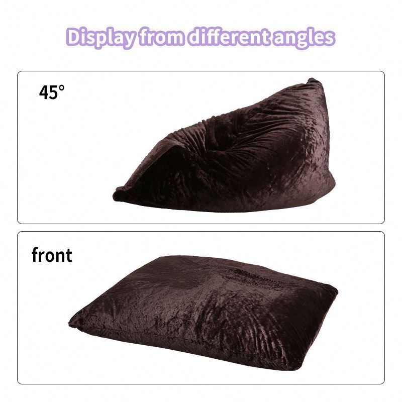 Hot sale plush Bean Bag sofa lazy chair furniture floor beanbag comfortable bean bag bed