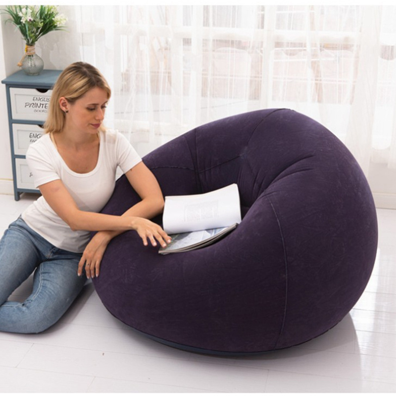 Lazy sofa inflatable bean bag creative single tatami sofa girl cute bedroom bean bag sofa balcony outdoor leisure chair