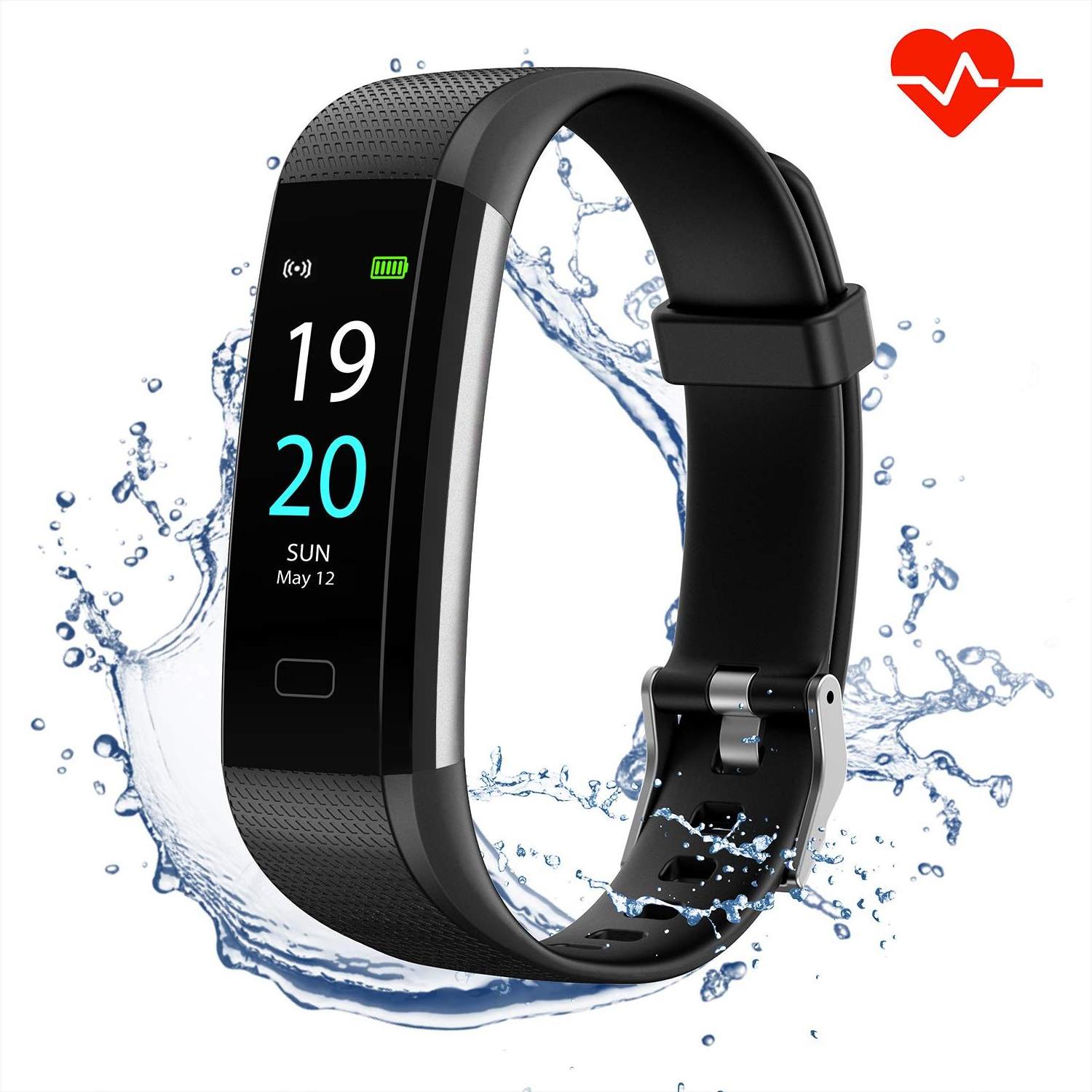 2023 OEM IP68 Waterproof Smart Bracelet heart rate monitor pedometer bracelet  Fitness Tracker Health Sport Watch