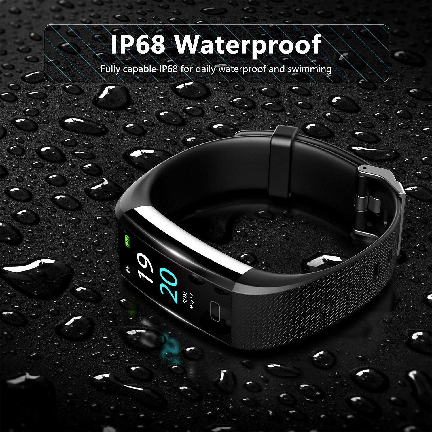 2023 OEM IP68 Waterproof Smart Bracelet heart rate monitor pedometer bracelet  Fitness Tracker Health Sport Watch