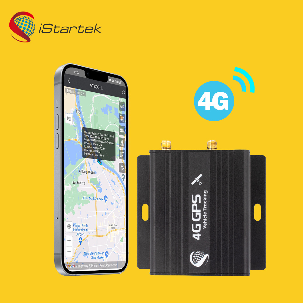 OEM LTE Programmable IoT Fuel Monitoring Sim Card Tracking Device 4G GPS Tracker with Camera Can Bus