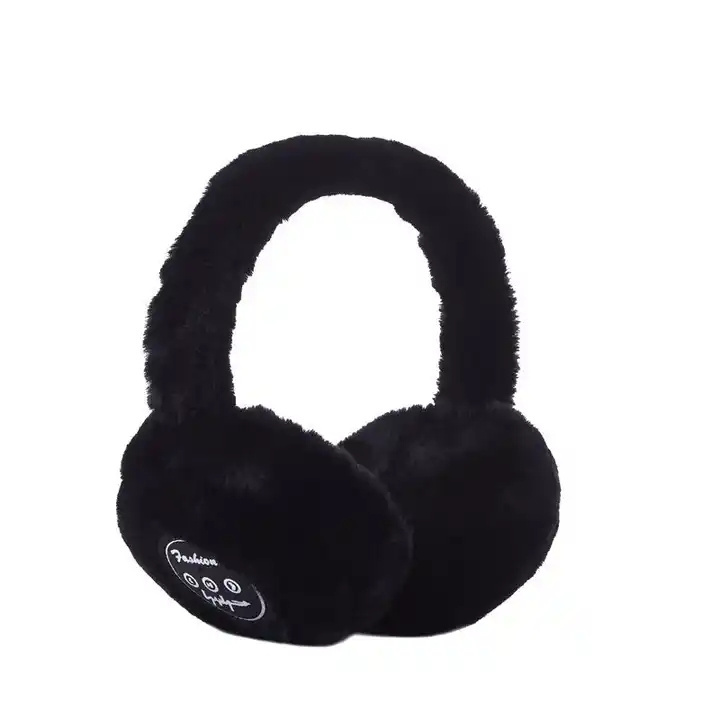 Wireless Plush Warm winter earmuffs Headphones For Winter Fur Earmuffs Women men Ear Cover Warmers  headset