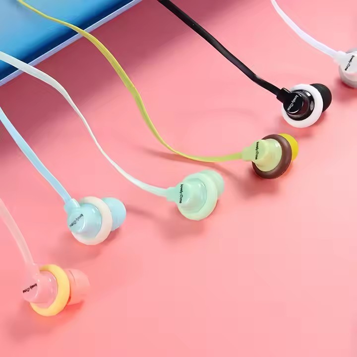 Mister Donut sweet buns macaron macaroon earbuds earphone cute and macaron headphones headset recepteur de musique avec ecouteur