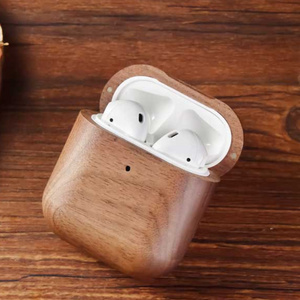 wooden wood earphone case cover  for airpods pro 2nd generation case for airpods cases wholesale