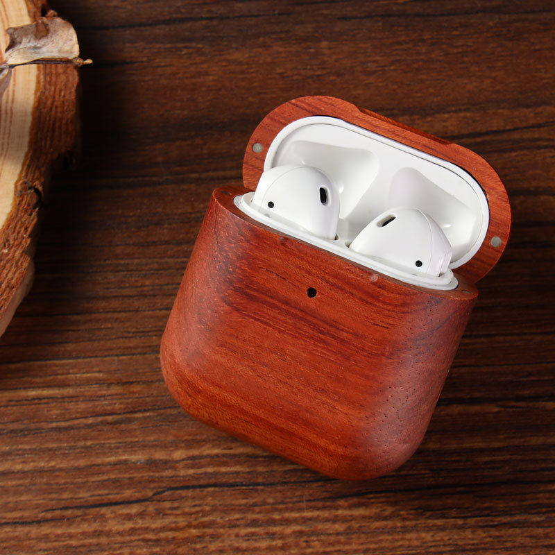 wooden wood earphone case cover  for airpods pro 2nd generation case for airpods cases wholesale