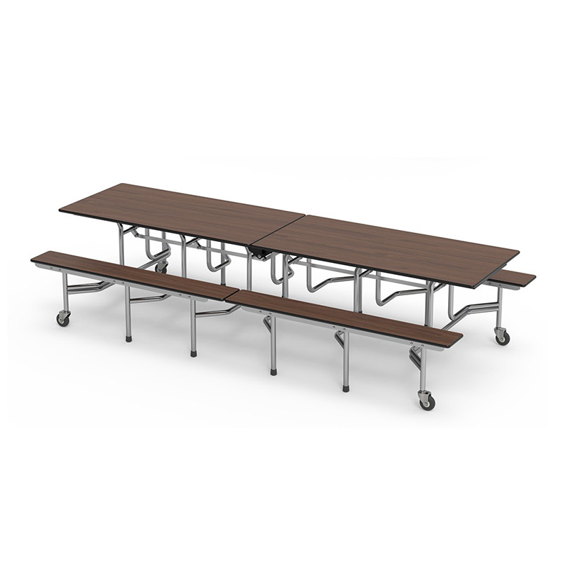 Canteen Table School furniture Restaurant Dining Long Bench and tables