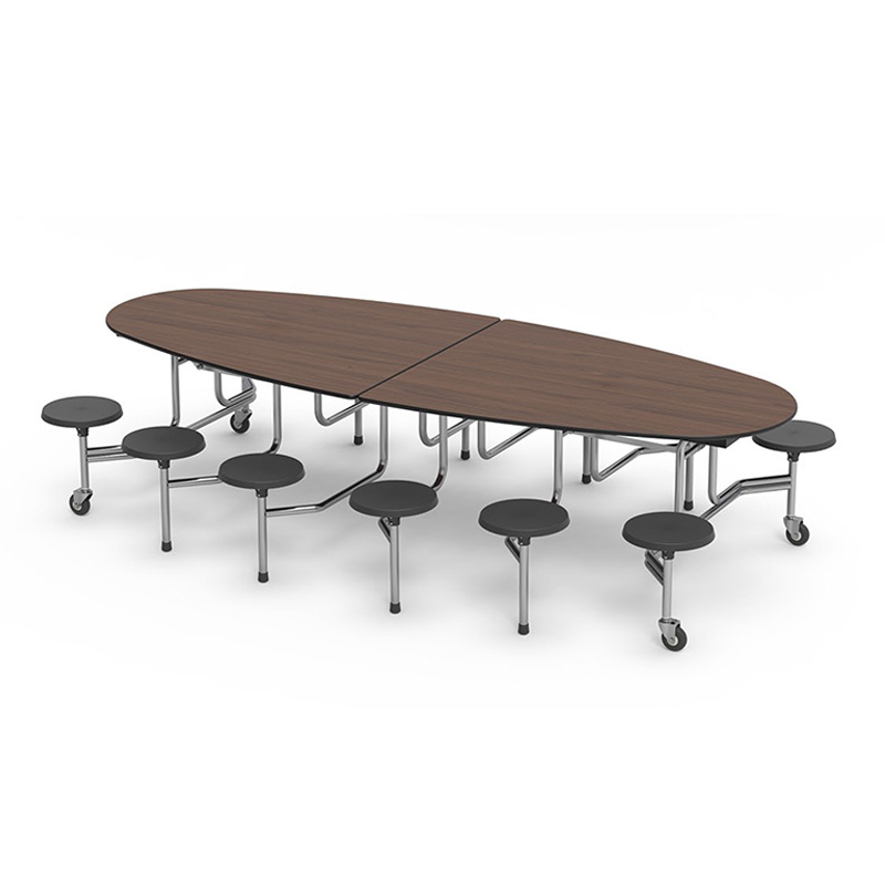 Canteen Table School furniture Restaurant Dining Long Bench and tables