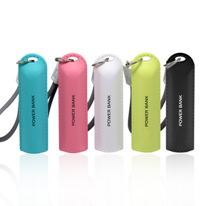 Promotion Cute Keychain Portable Mobile Charger 2600mah Mini Power Bank Custom Logo for Advertising Promotional Gift