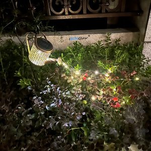 New Outdoor Plaza Square Patio Villa Courtyard Garden Decoration Lights Solar Kettle Watering Landscape Lamp Kettle Solar Light