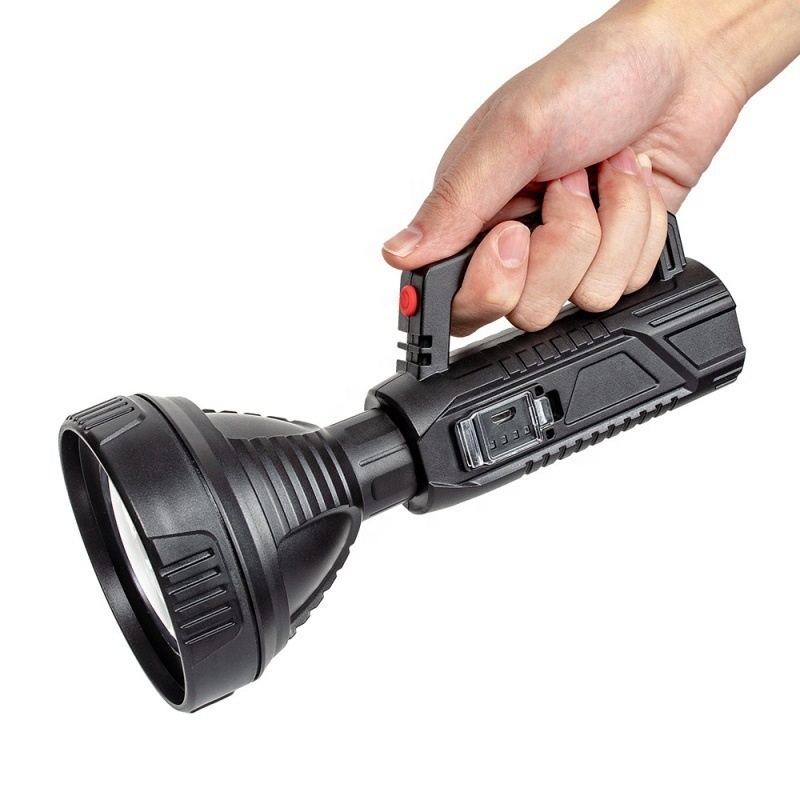 Outdoor Lighting Gadgets Search LED Flashlight Torch EDC Camping Waterproof Rechargeable Battery Power Flash Light Torch