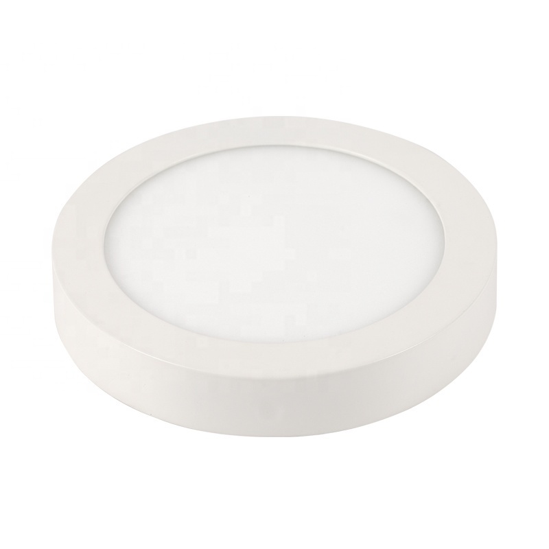 Surface mounted supermarket ceiling 18 watt round led panel light