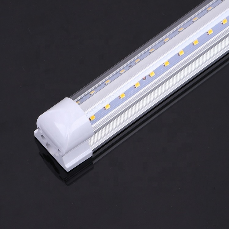 Replacement commercial lighting integrated 45W V-shape t8 tube led