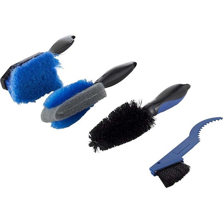 Hot Sale 4PCS Bike Cleaning Brush Kit high quality car wash cleaning detailing brush rim brush set