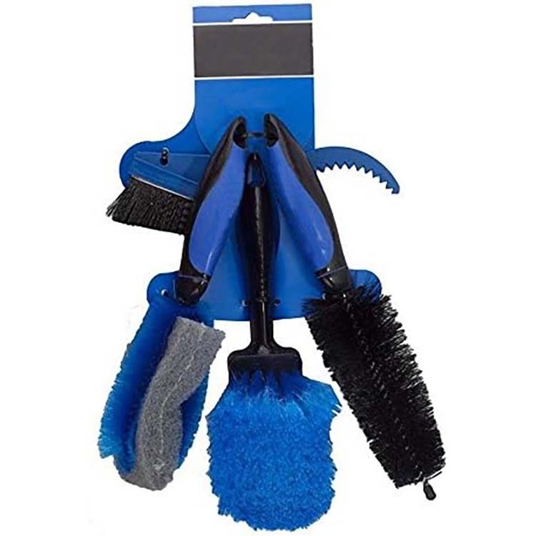 Hot Sale 4PCS Bike Cleaning Brush Kit high quality car wash cleaning detailing brush rim brush set