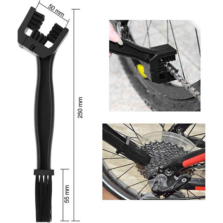 9pcs car wash brush Bike Cleaning Tool Set Bicycle Clean Brush Kit for Bike Tire Chain Sprocket Corner Fit for Motorcycle Bikes