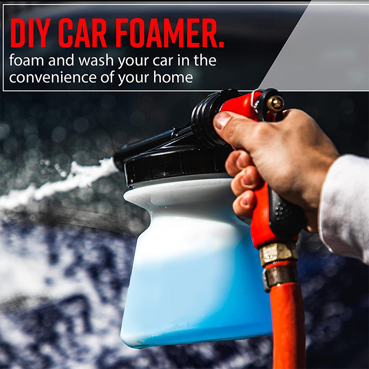 Standard No Pressure Washer Required Car Wash Foam Gun Car Cleaning Auto Detailing Tool Supplies Garden Hose foam cannon