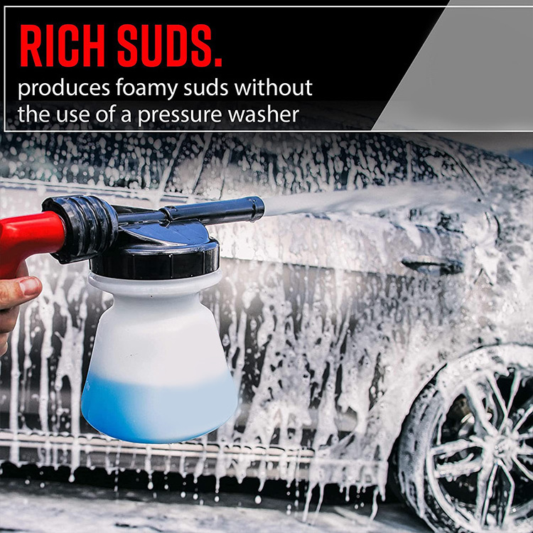 Standard No Pressure Washer Required Car Wash Foam Gun Car Cleaning Auto Detailing Tool Supplies Garden Hose foam cannon