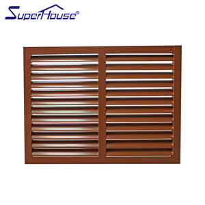 superhouse Widely-used fixed color window shutter manufacturer in china aluminium louvre price