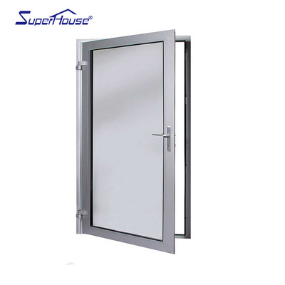 Superhouse Used Mobile Home Doors for Sale with Entry Door Smart Lock Aluminum Door Glass Steel Graphic Design Customized Villa