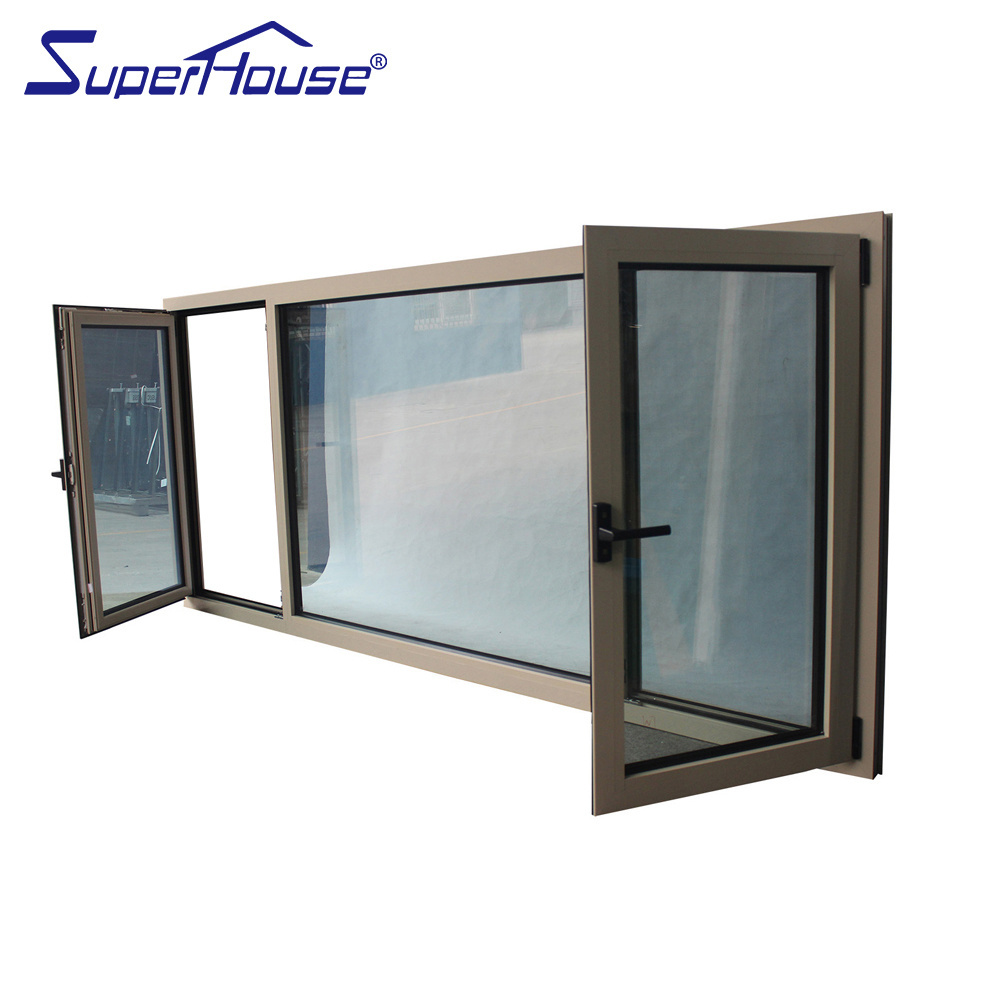 superhouse 36 x 48 casement window Hot sale aluminium window tilt&turn opening fenster