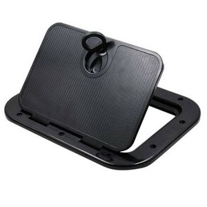 280mm*180mm Marine Deck Plate Access Cover Pull Out Inspection White Or Black Hatch With Latch For Boat  From Isure Marine