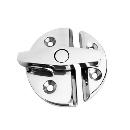 316 Stainless Steel Twist Lock Round Marine Boat Door Catch Latch 2.17