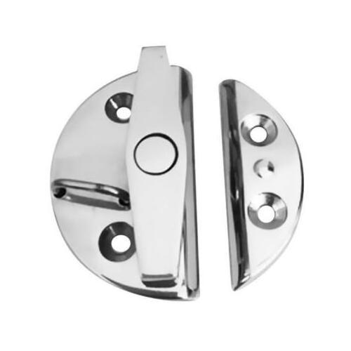 316 Stainless Steel Twist Lock Round Marine Boat Door Catch Latch 2.17