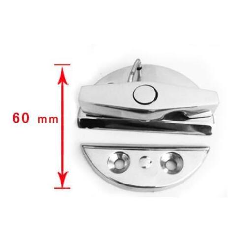 316 Stainless Steel Twist Lock Round Marine Boat Door Catch Latch 2.17