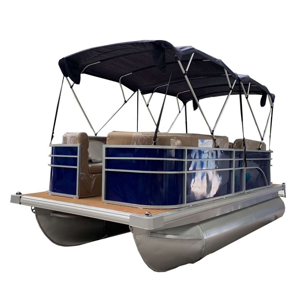 Water amusement equipment yacht boat aluminum party boat Aluminum alloy catamaran boat from Isure marine