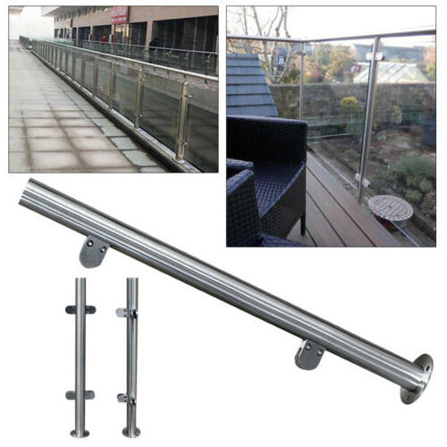 Outside Stair Fence Design Stainless Steel Railing Balcony Glass Handrail Pillar Building Hardware From Isure Marine