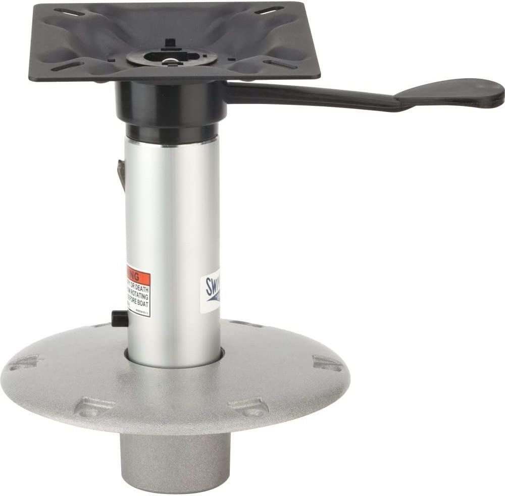 360 degree swivel seat mount Boat Pedestal Seat Kit for replacing or adding seating to fishing, pontoon or cruising boats